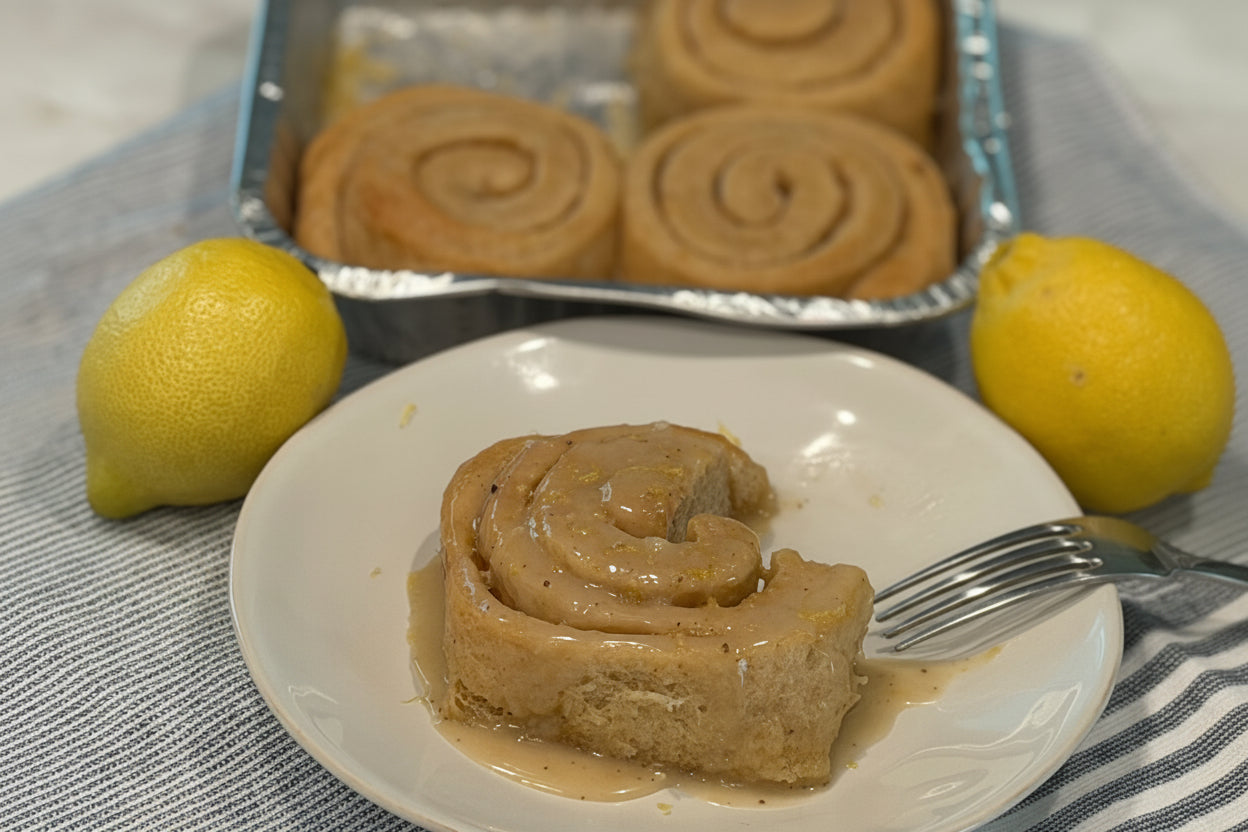 Lemon Sugar Jumbo Sweet Rolls (2 pack)