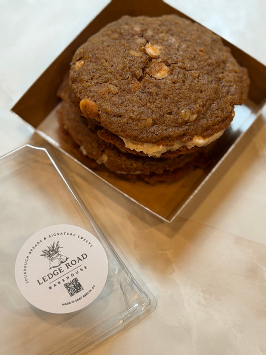 Oatmeal Butterscotch Crème Pie Cookies