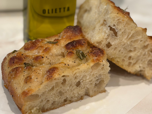 Rosemary Sea Salt Focaccia